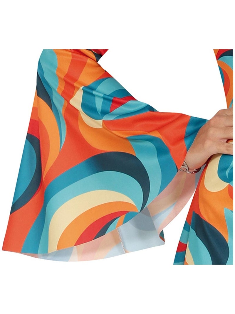 Disfraz de Años 70 curvas Multicolor - Kiabi
