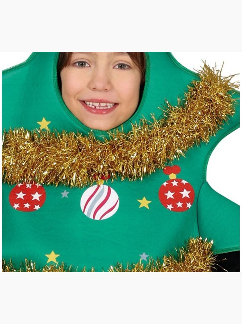 Disfraz de Árbol de Navidad decorado con estrella Multicolor - Kiabi