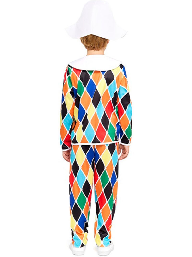 Disfraz de Arlequín Multicolor - Kiabi