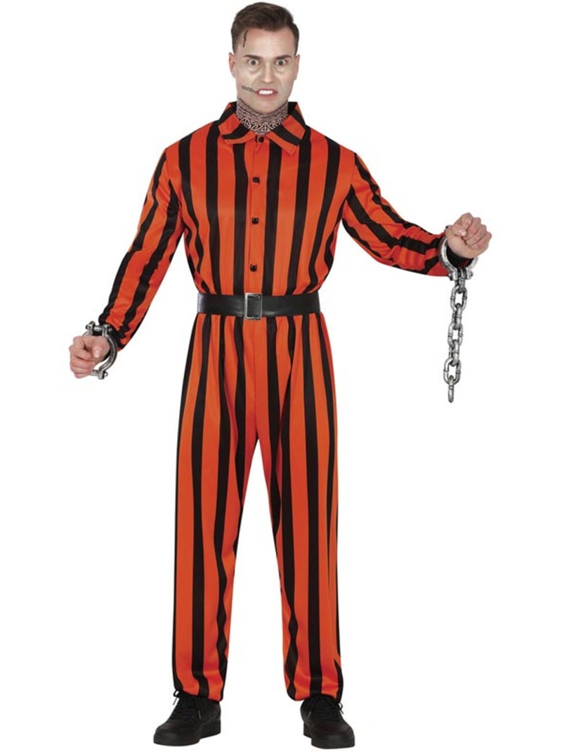 Disfraz de Arlequín Prisionero Multicolor - Kiabi