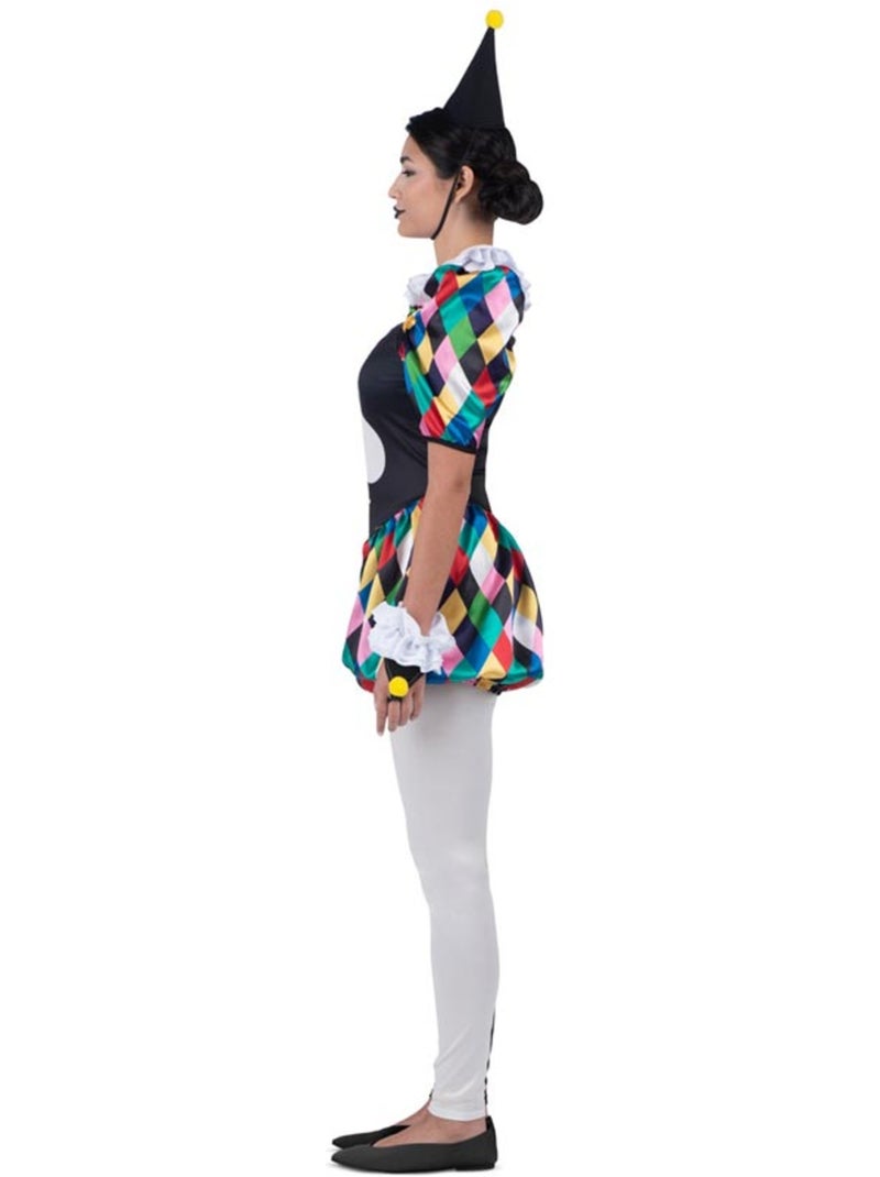 Disfraz de Arlequina Multicolor - Kiabi