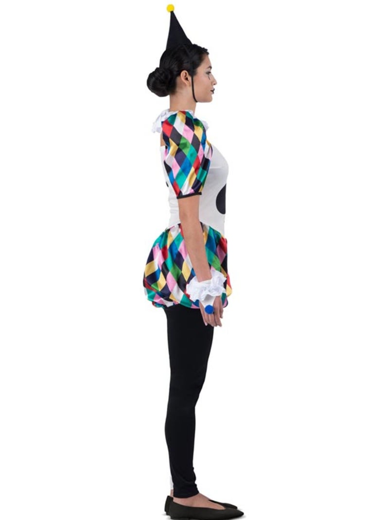 Disfraz de Arlequina Multicolor - Kiabi