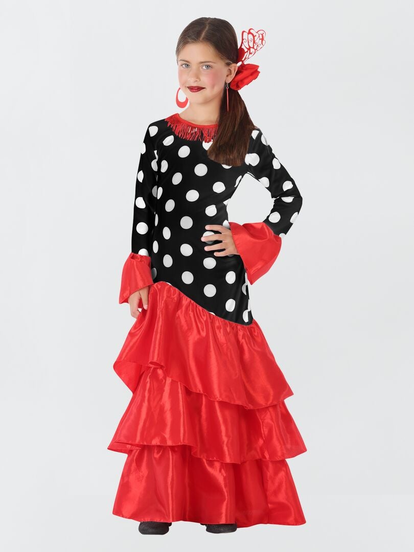 Disfraz de bailarina 'Flamenco' NEGRO - Kiabi