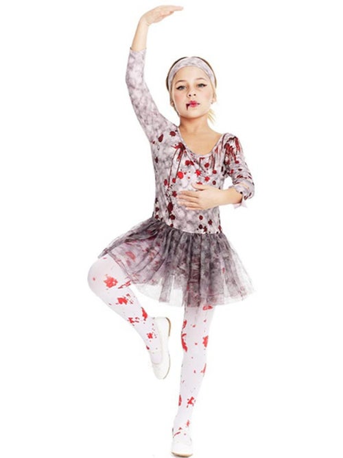 Disfraz de Bailarina Zombie con tocado - Kiabi