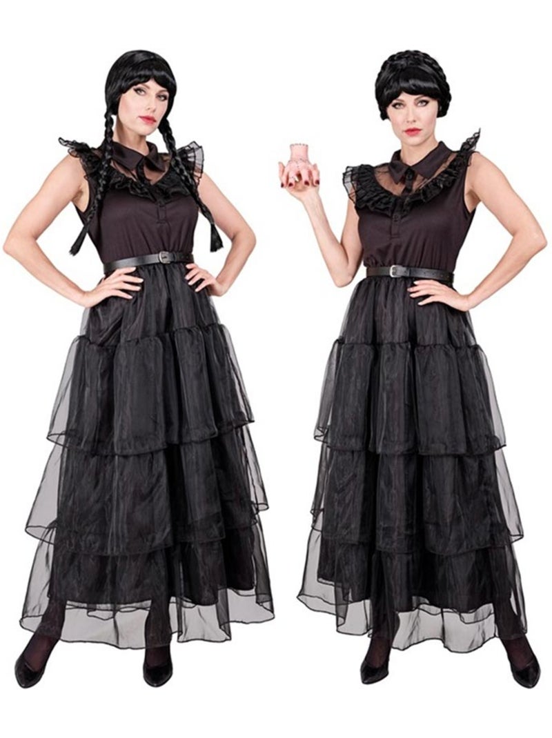Disfraz de Baile de Niña Siniestra Multicolor - Kiabi