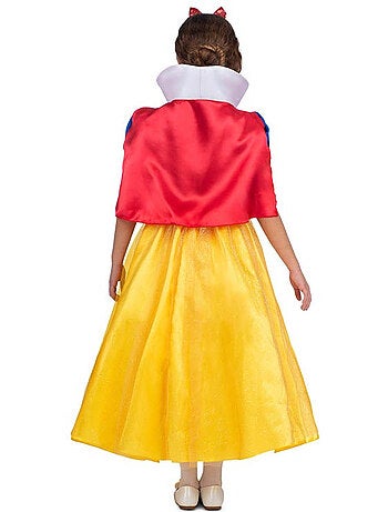 Disfraz de Blancanieves con diadema y capa