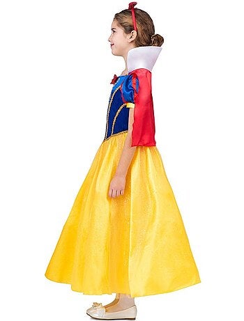 Disfraz de Blancanieves con diadema y capa