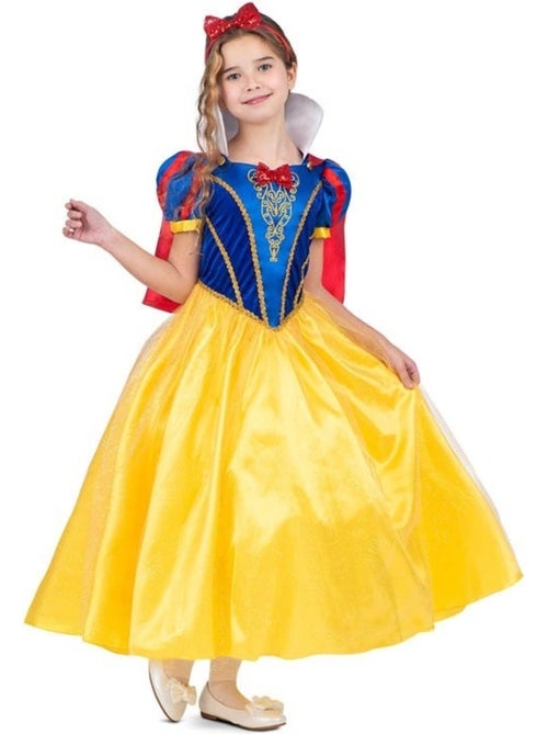 Disfraz de Blancanieves con diadema y capa - Kiabi