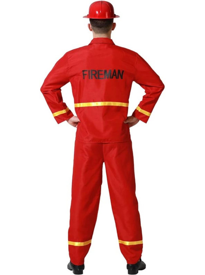 Disfraz de bombero para hombre Multicolor - Kiabi
