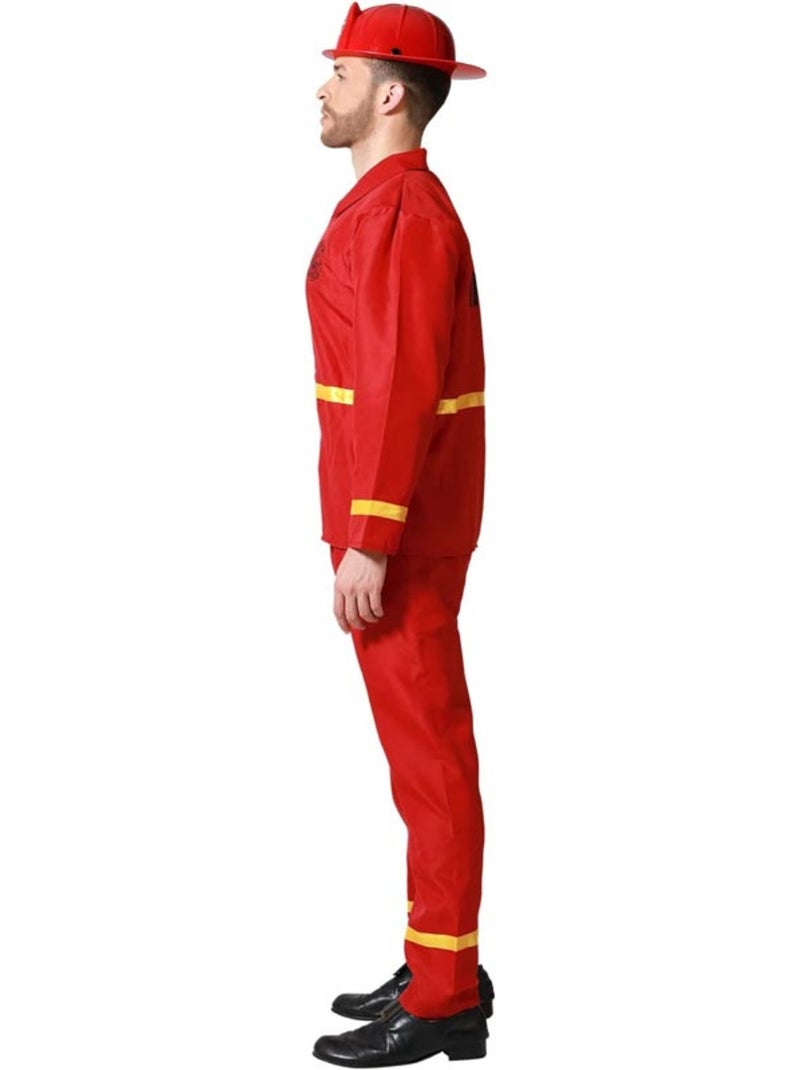 Disfraz de bombero para hombre Multicolor - Kiabi