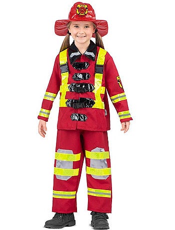 Disfraz de Bombero y con casco