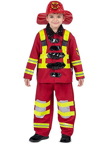 Disfraz de Bombero y con casco