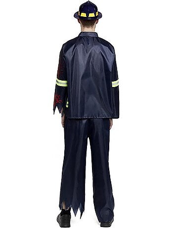 Disfraz de bombero zombie para hombre