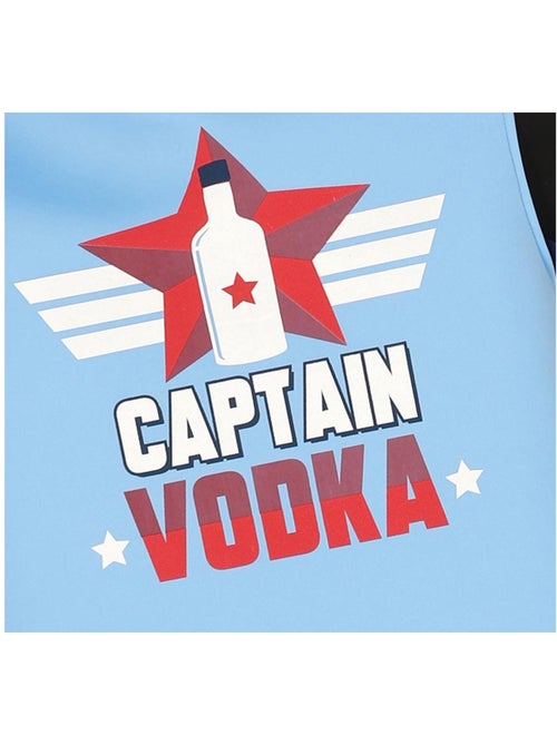 Disfraz de Botella Capitán Vodka - Kiabi