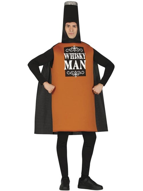 Disfraz de Botella Whiskeyman - Kiabi