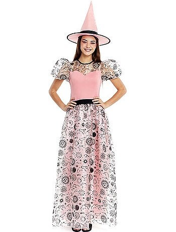 Disfraz de Bruja Buena con sombrero