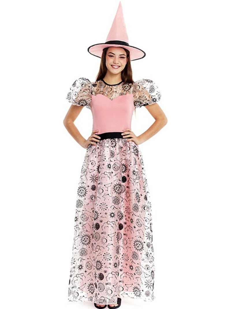 Disfraz de Bruja Buena con sombrero Multicolor - Kiabi