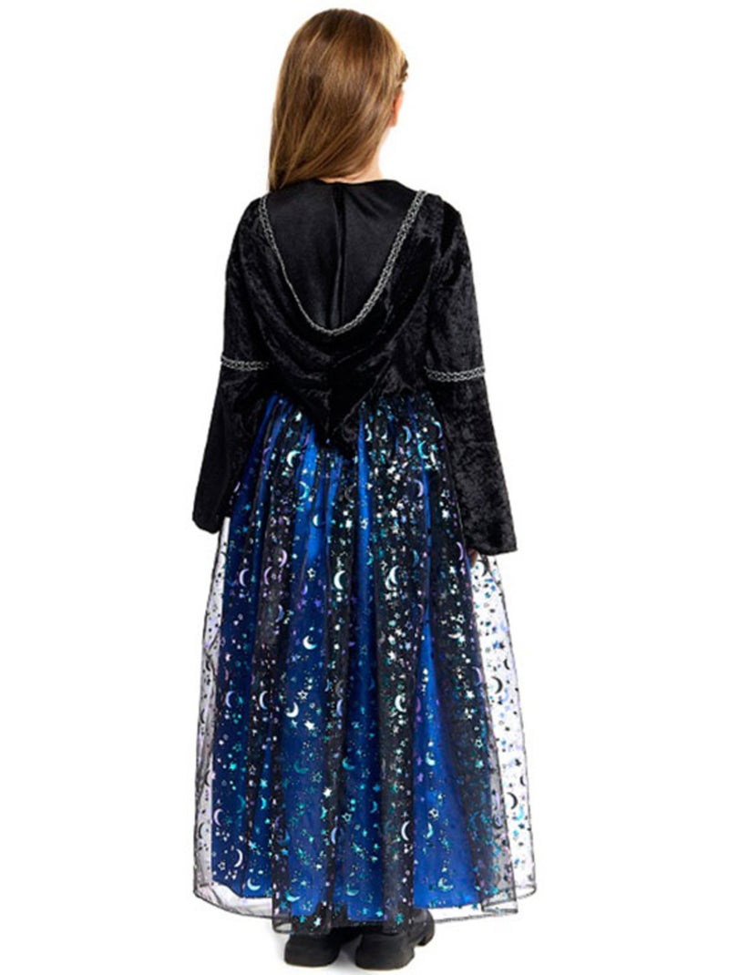 Disfraz de Bruja con Estrellas Multicolor - Kiabi