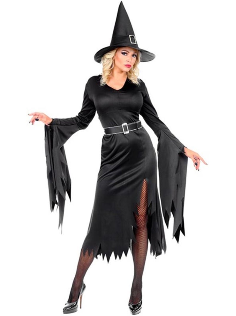 Disfraz de Bruja con Sombrero Multicolor - Kiabi