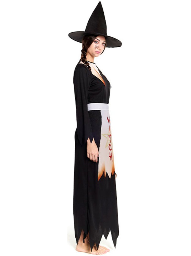Disfraz de Bruja de Salem Multicolor - Kiabi