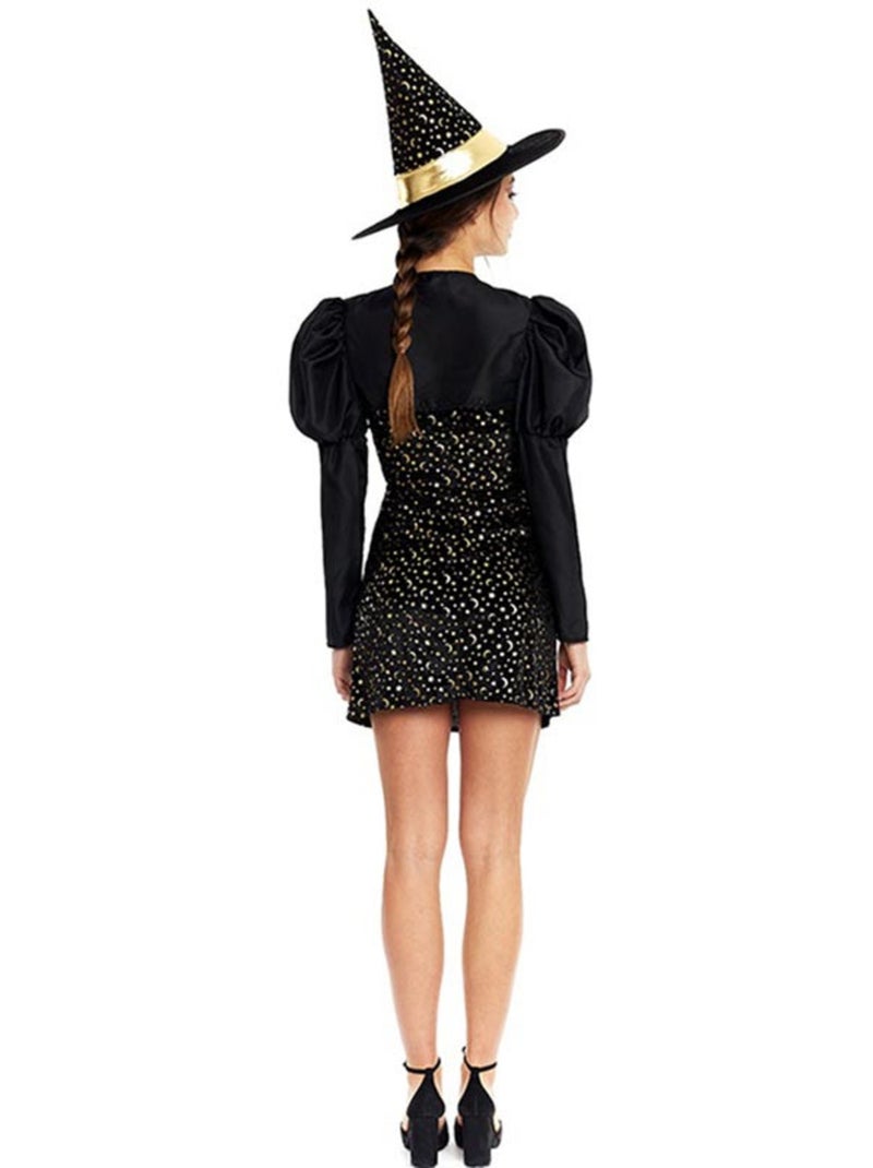Disfraz de Bruja Elegante y con lazo Multicolor - Kiabi