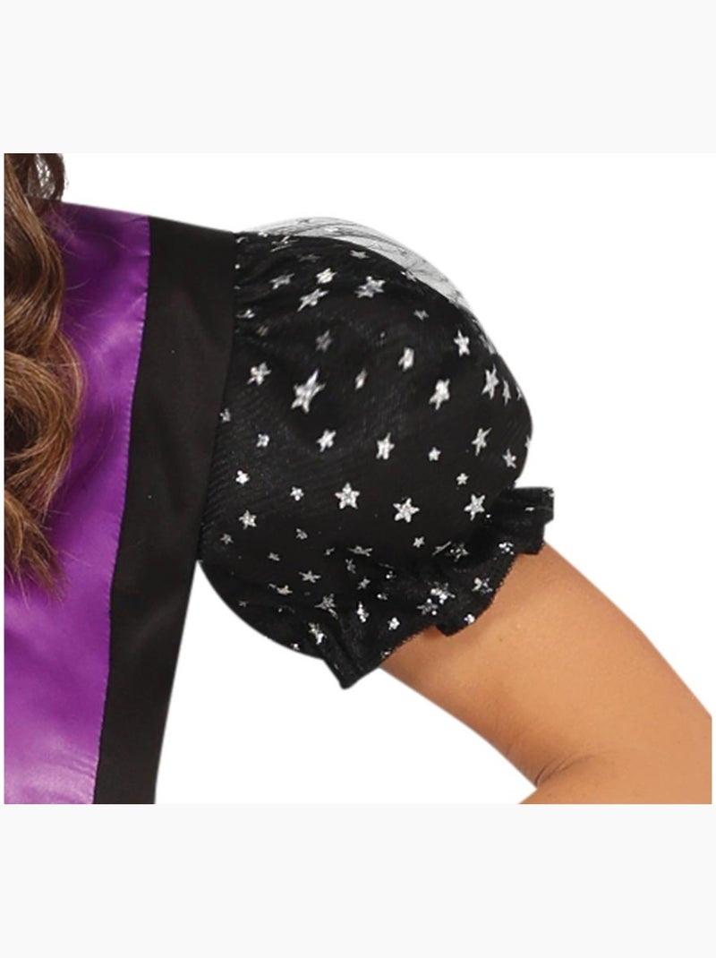 Disfraz de Bruja Estrellado Multicolor - Kiabi