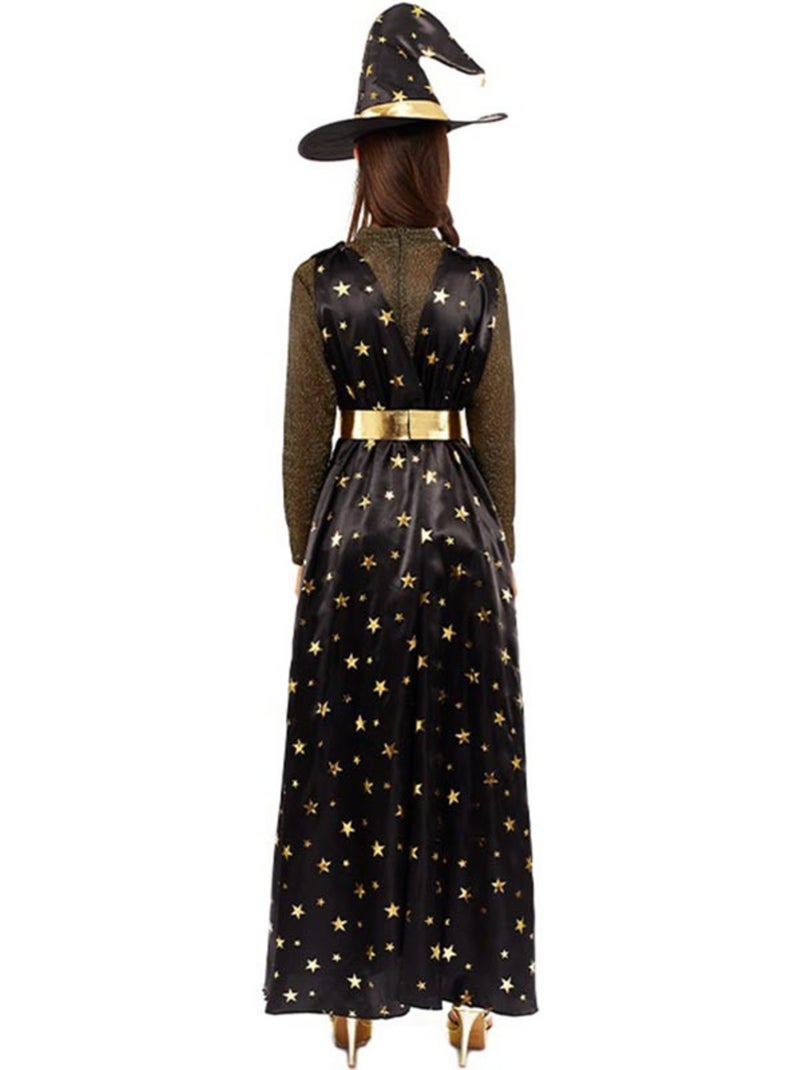 Disfraz de Bruja Estrellas Multicolor - Kiabi