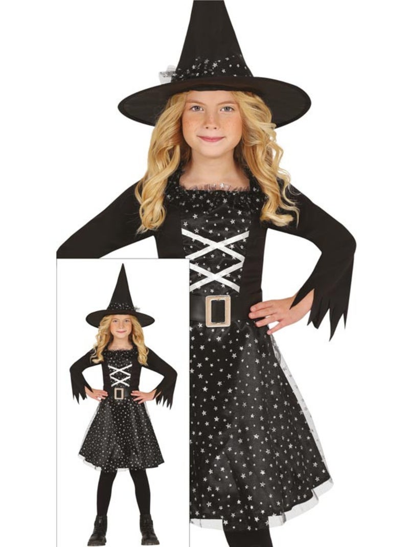 Disfraz de Bruja Estrellas Multicolor - Kiabi