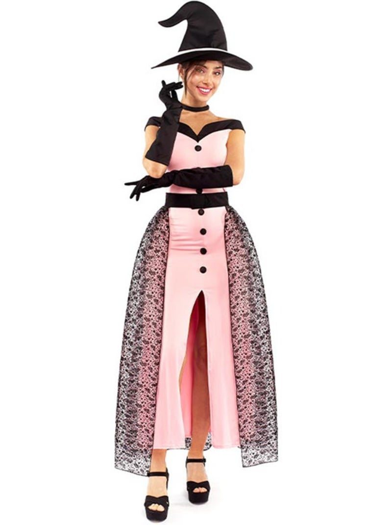 Disfraz de bruja vintage para mujer Multicolor - Kiabi