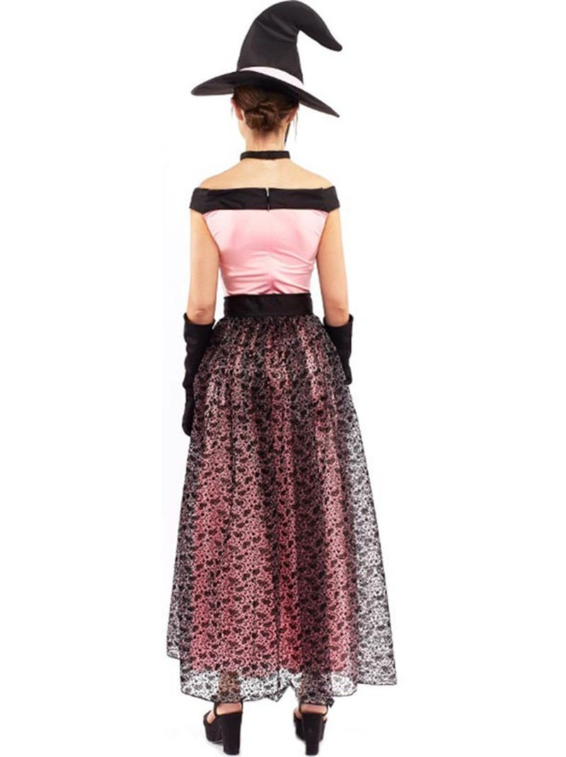 Disfraz de bruja vintage para mujer Multicolor - Kiabi