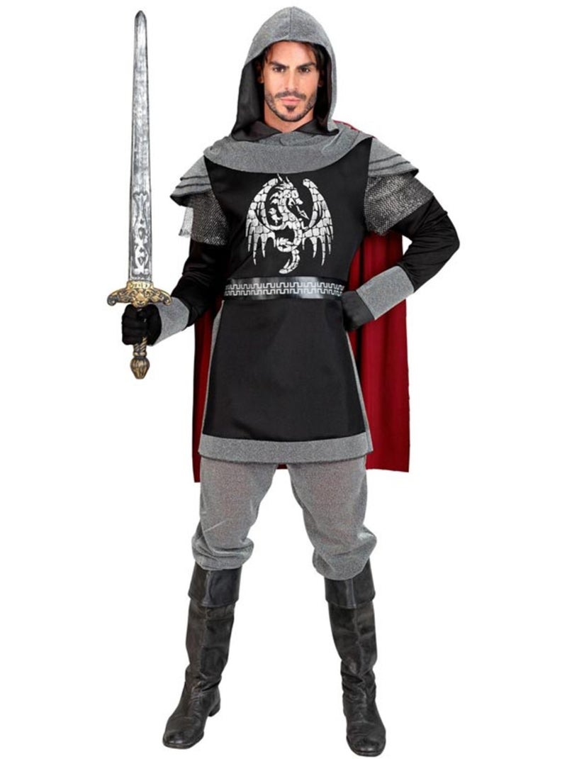 Disfraz de Caballero Medieval Oscuro Multicolor - Kiabi