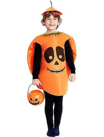 Disfraz de Calabaza circular con gorro