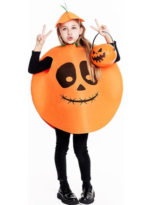 Disfraz de Calabaza circular con gorro - Kiabi