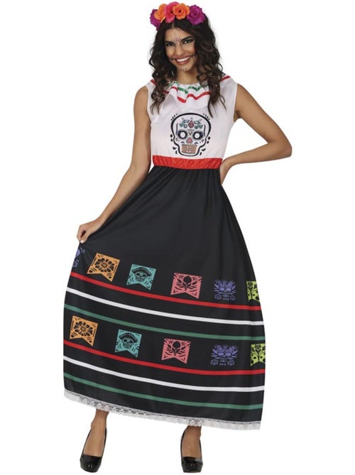 Disfraz de Calavera Catrina Calavera - Kiabi
