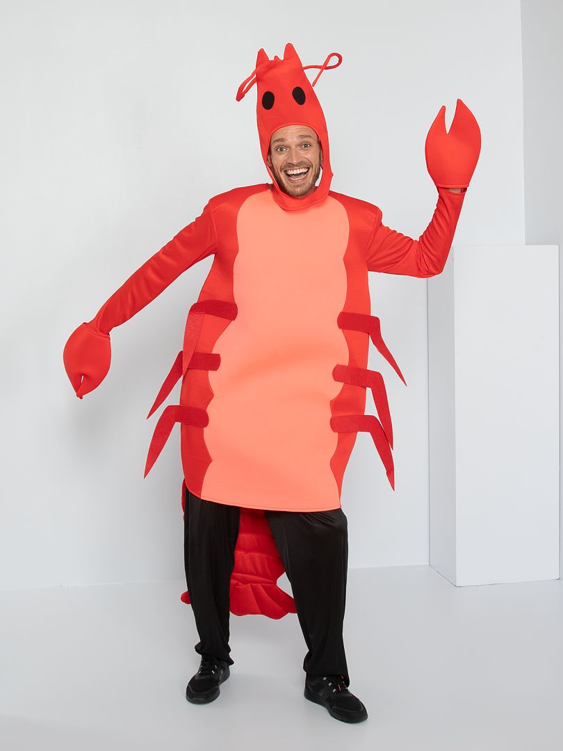 Disfraz de cangrejo rojo - Kiabi