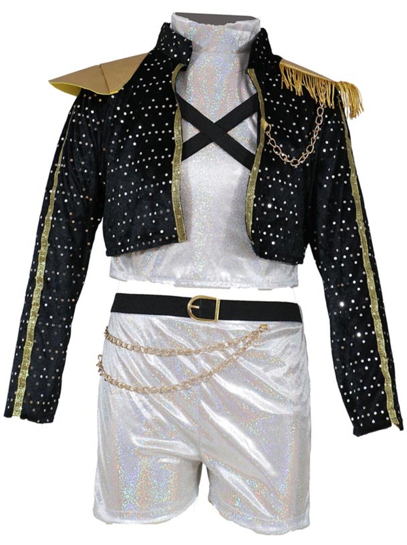 Disfraz de Cantante K-Pop Idol Premium Multicolor - Kiabi