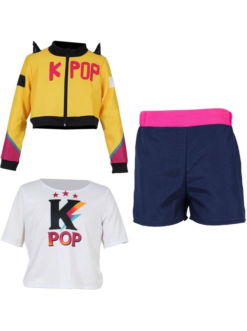 Disfraz de cantante k-pop star para adolescente Multicolor - Kiabi
