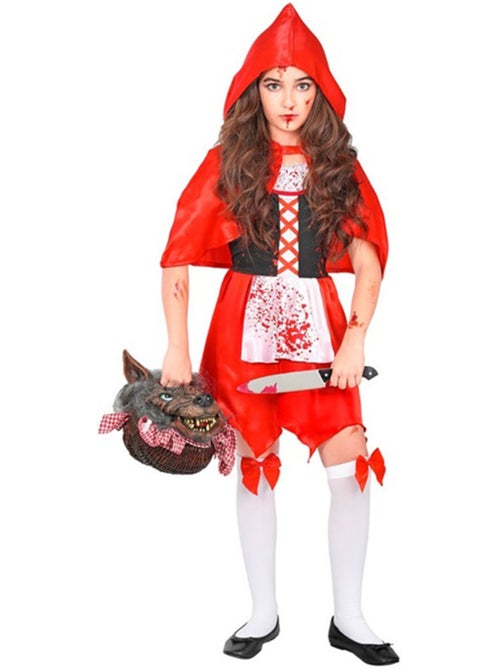 Disfraz de caperucita zombie - Kiabi