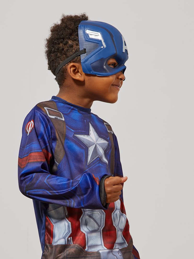 Ingenieros conciencia celebrar Disfraz de 'Capitán América' - azul - Kiabi - 17.00€