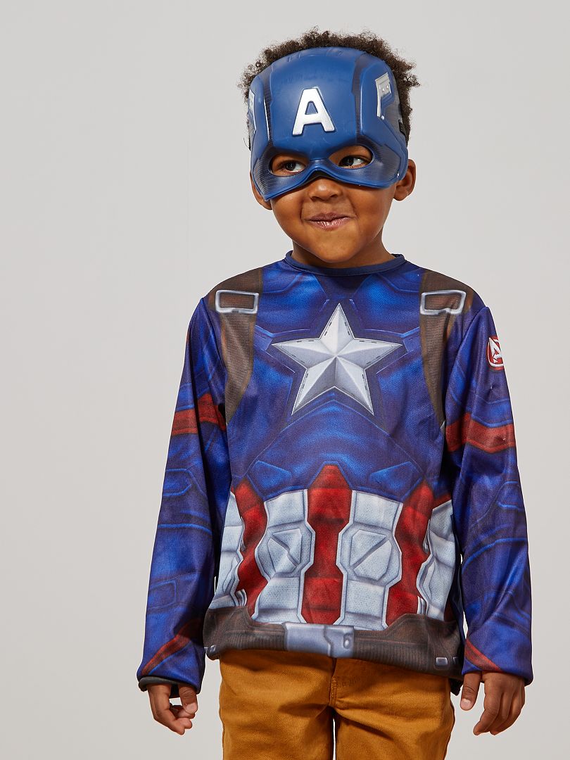 Disfraz de 'Capitán América' azul - Kiabi
