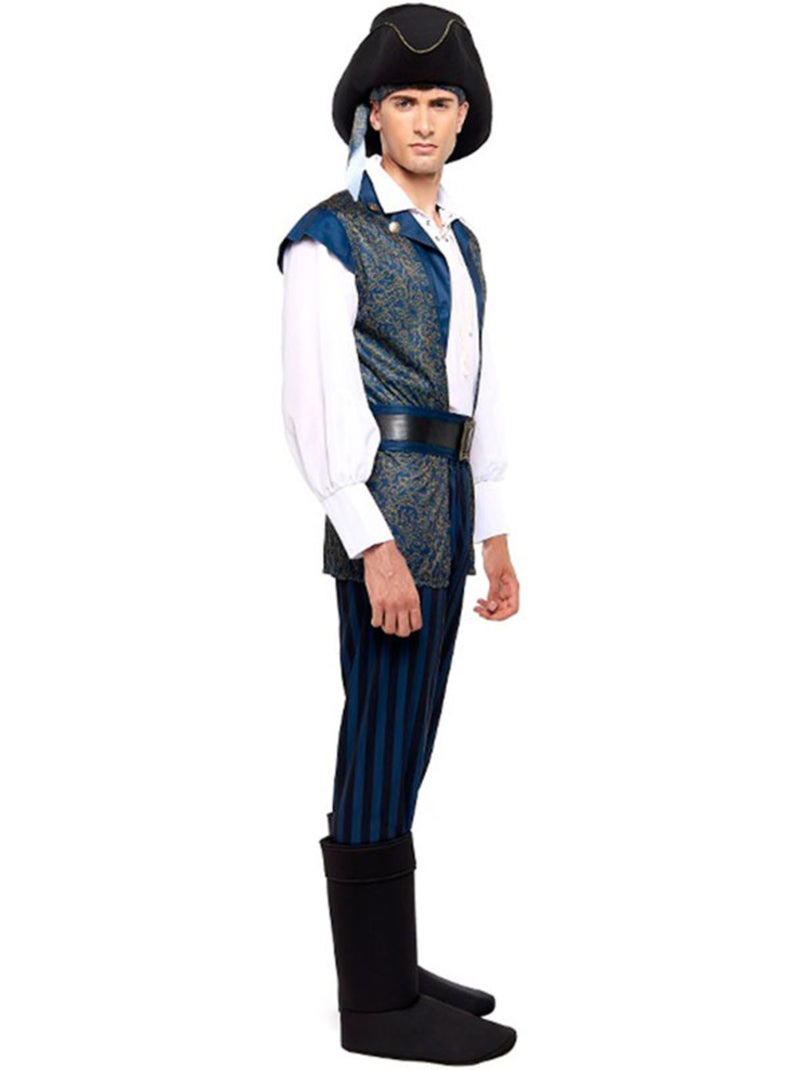 Disfraz de Capitán Pirata Multicolor - Kiabi