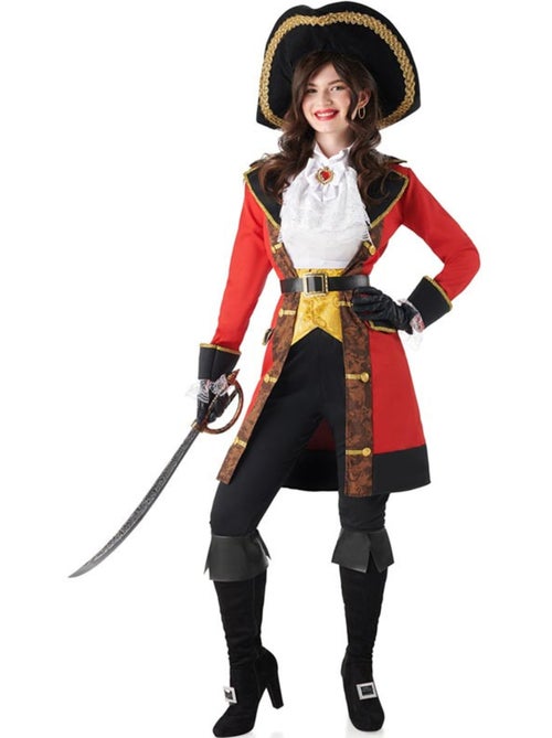Disfraz de capitana pirata hook para mujer - Kiabi