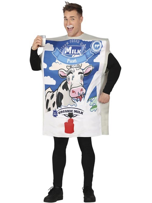 Disfraz de Cartón de Leche adulto - Kiabi