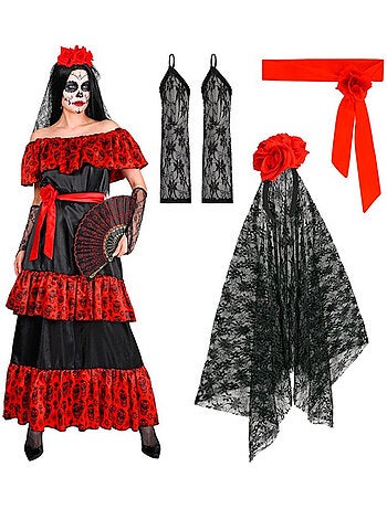 Disfraz de Catrina Día de Los Muertos