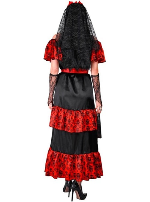 Disfraz de Catrina Día de Los Muertos - Kiabi