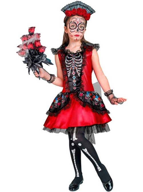Disfraz de Catrina Esqueleto - Kiabi