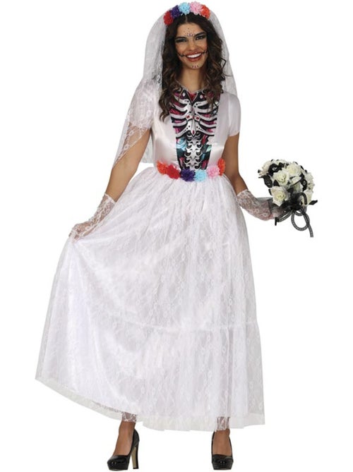 Disfraz de Catrina Novia - Kiabi