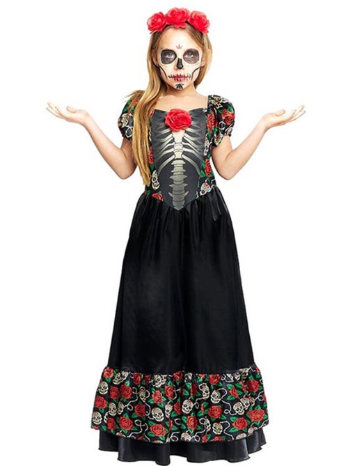 Disfraz de Catrina Vestido largo - Kiabi