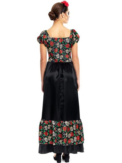 Disfraz de Catrina vestido largo - Kiabi
