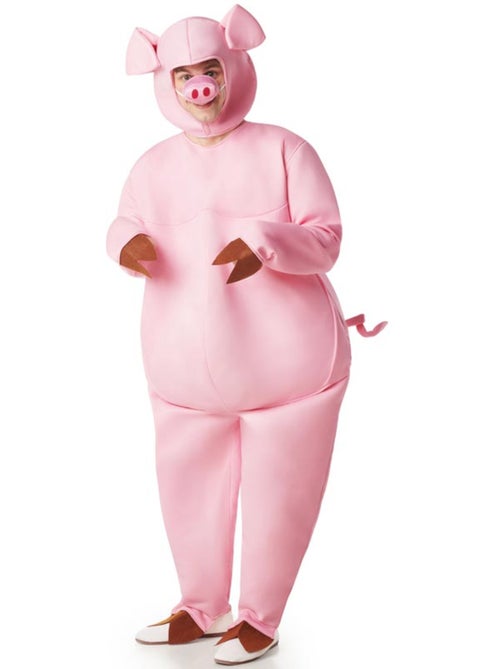 Disfraz de cerdito gordinflón para hombre - Kiabi